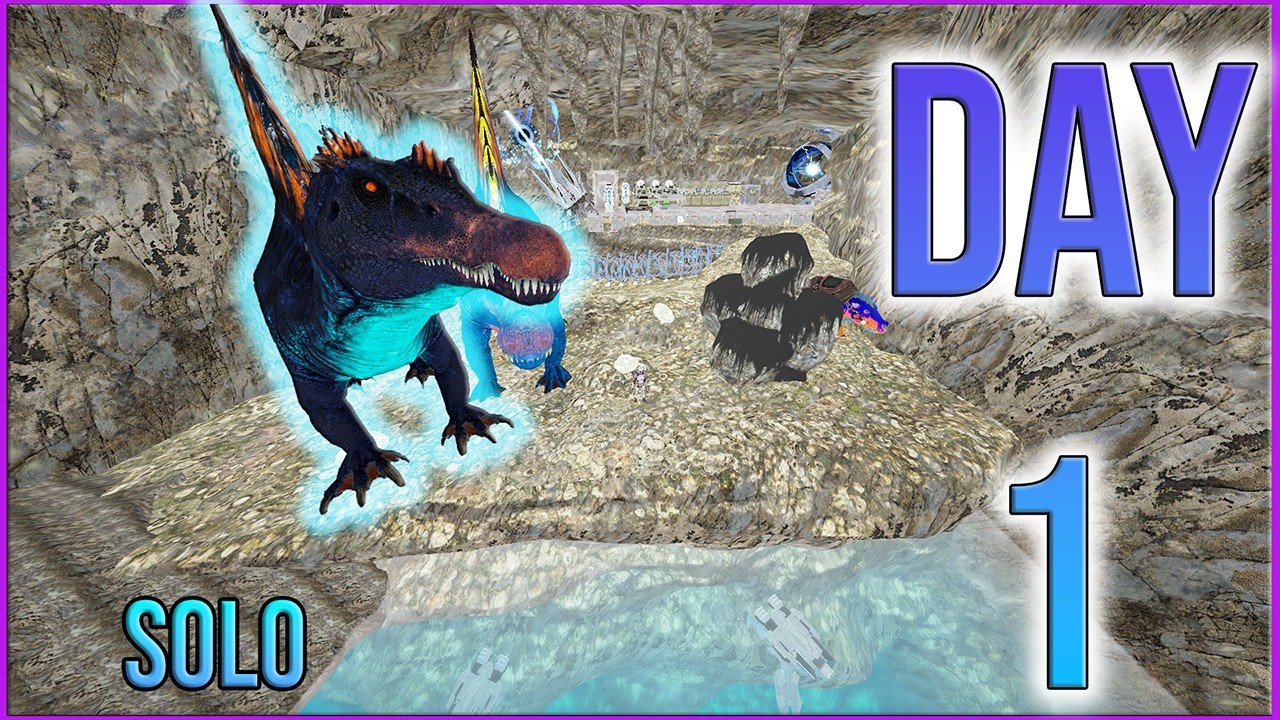 MESA || THE BEST SOLO START I EVER HAD ARK PVP SOLOS....