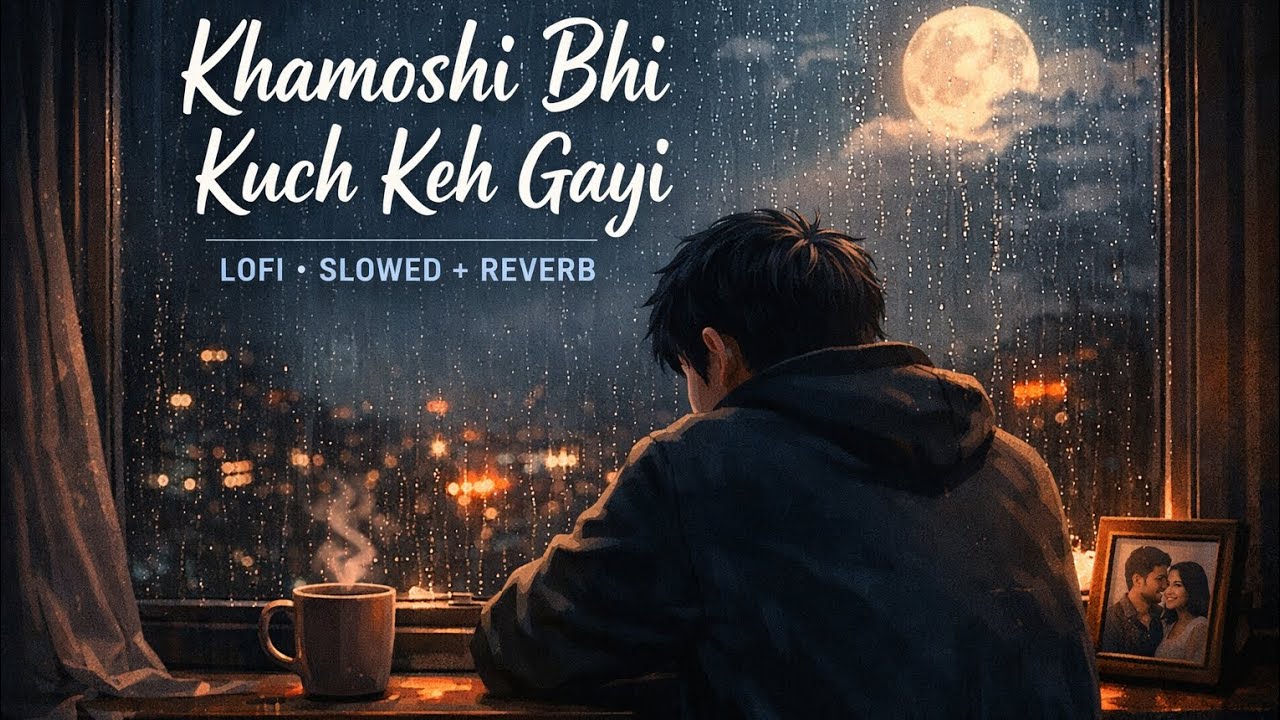 Khamoshi Bhi Kuch Keh Gayi 💔 | Slowed + Reverb Lofi Hindi Song | Sad Night Vibes
