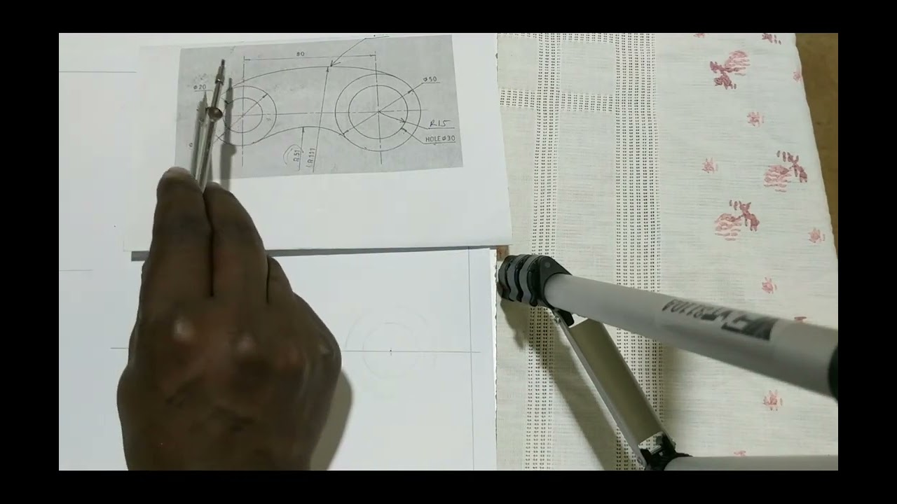 Blending of Lines and Curves. Example 1