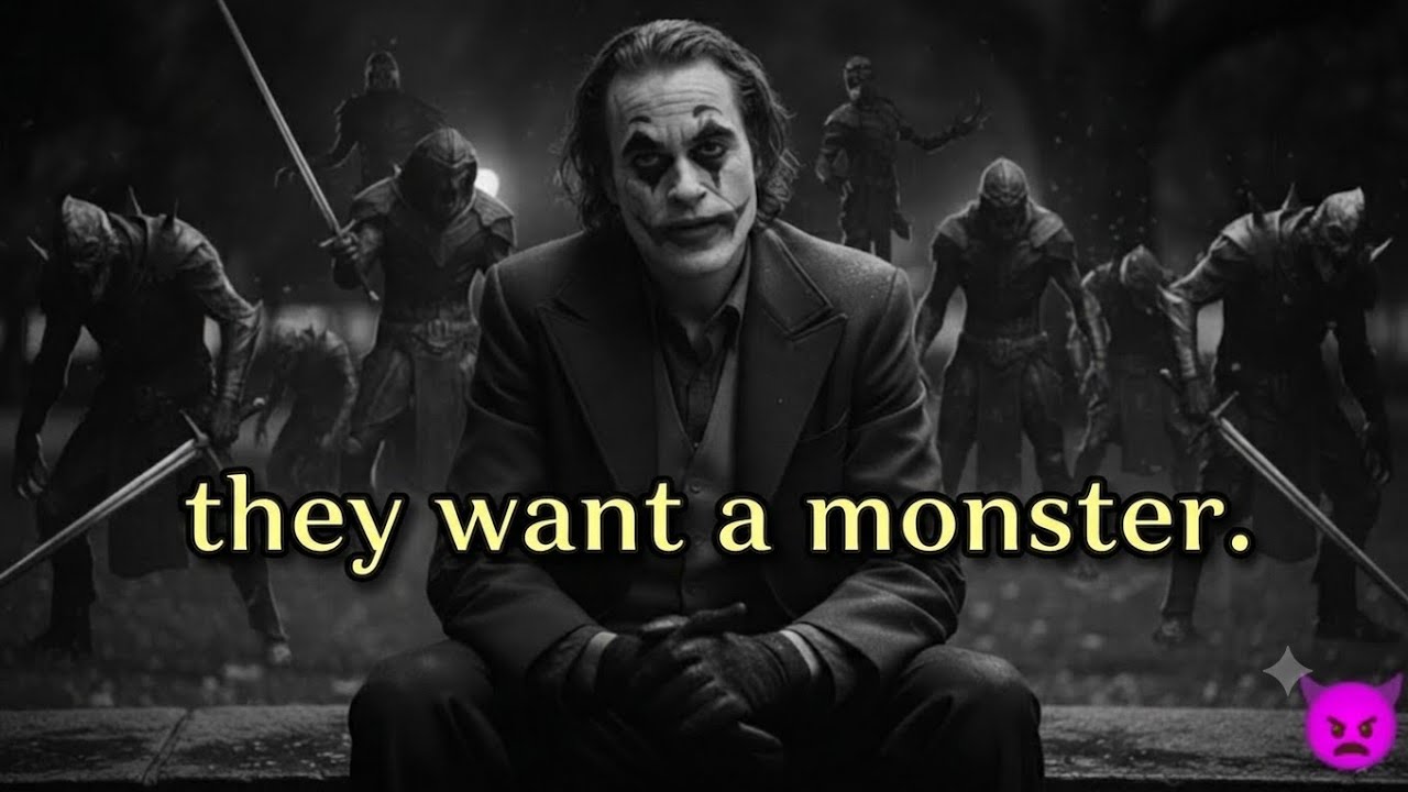 They Wanted a Monster — So I Became One | Dark Motivation That Hits Different