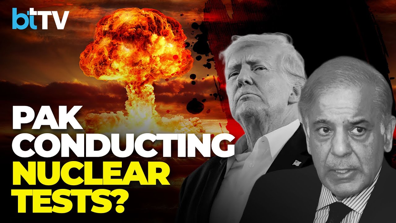 Trump Claims Pakistan Conducting Nuclear Tests, Cites India-Pak War Threat