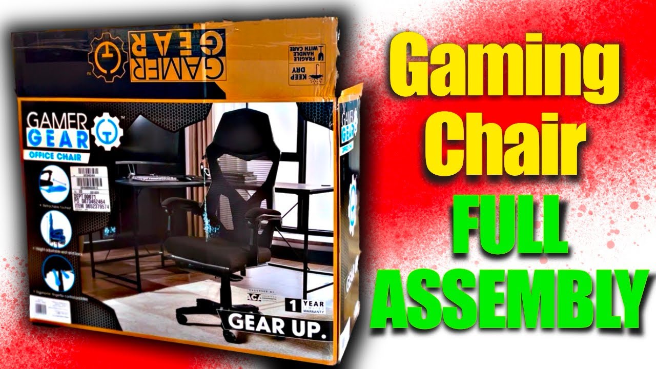 BEST BUDGET GAMING CHAIR? GAMER GEAR OFFICE CHAIR UNBOXING & REVIEW