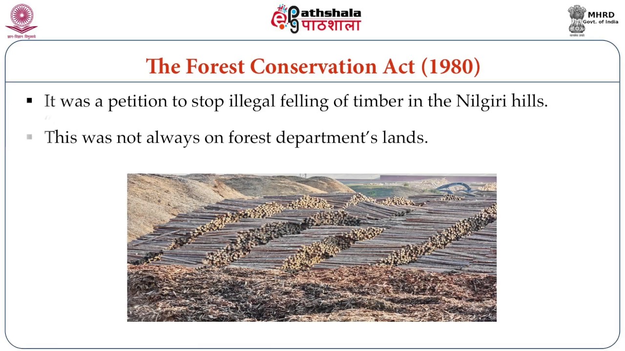 Laws and Policies for forests in India