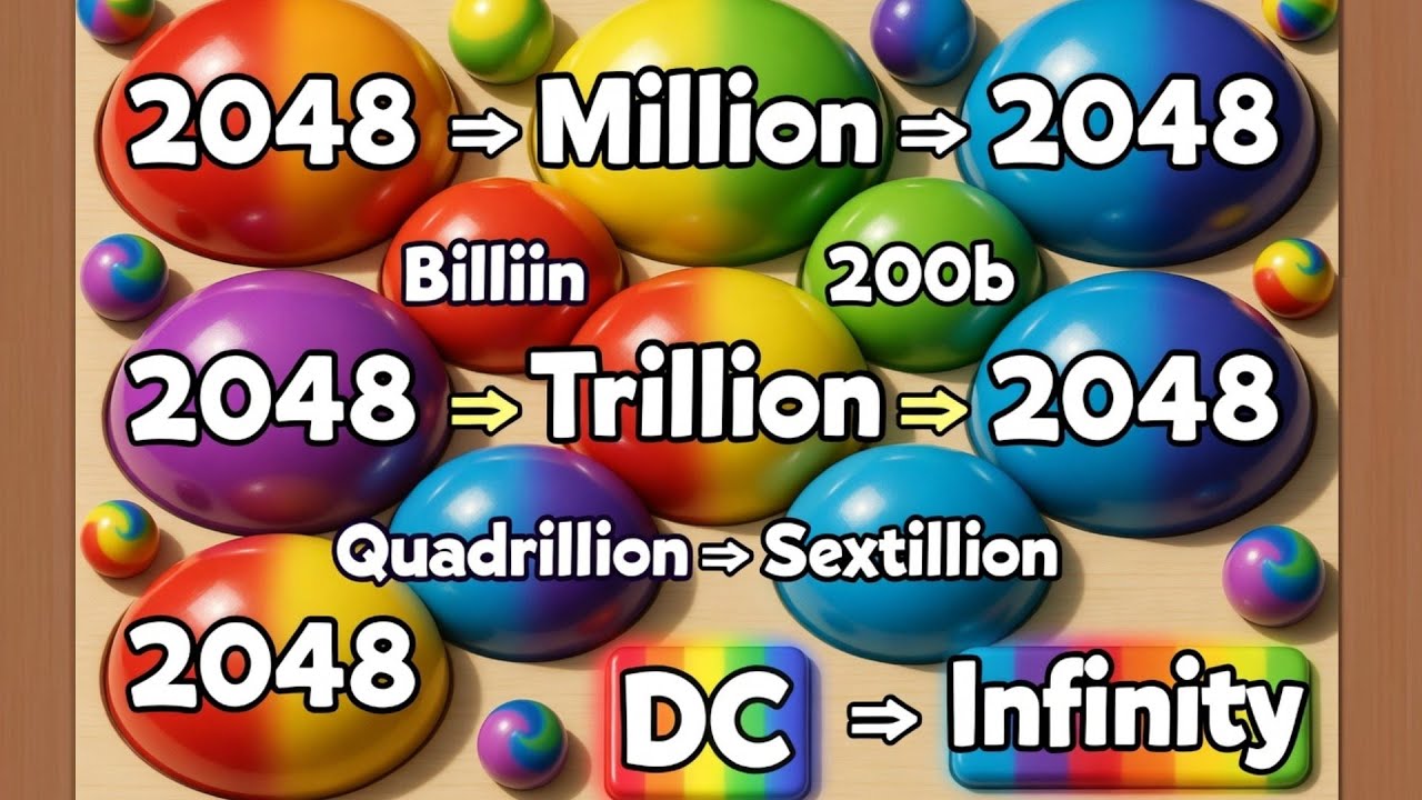 😂 Blob Merge 3d (1B, 1T, 1Q, 99TQ, INFINITY) jelly 2048 🆚 Find The Alien 2048 ASMR Gameplay part 65