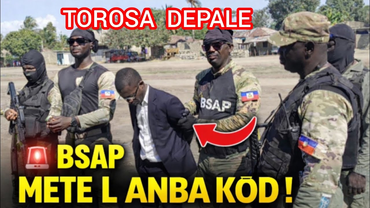 BSAP MARE TOROSA YON GRO CHEF LI DEPALE CODIO FOUKEL