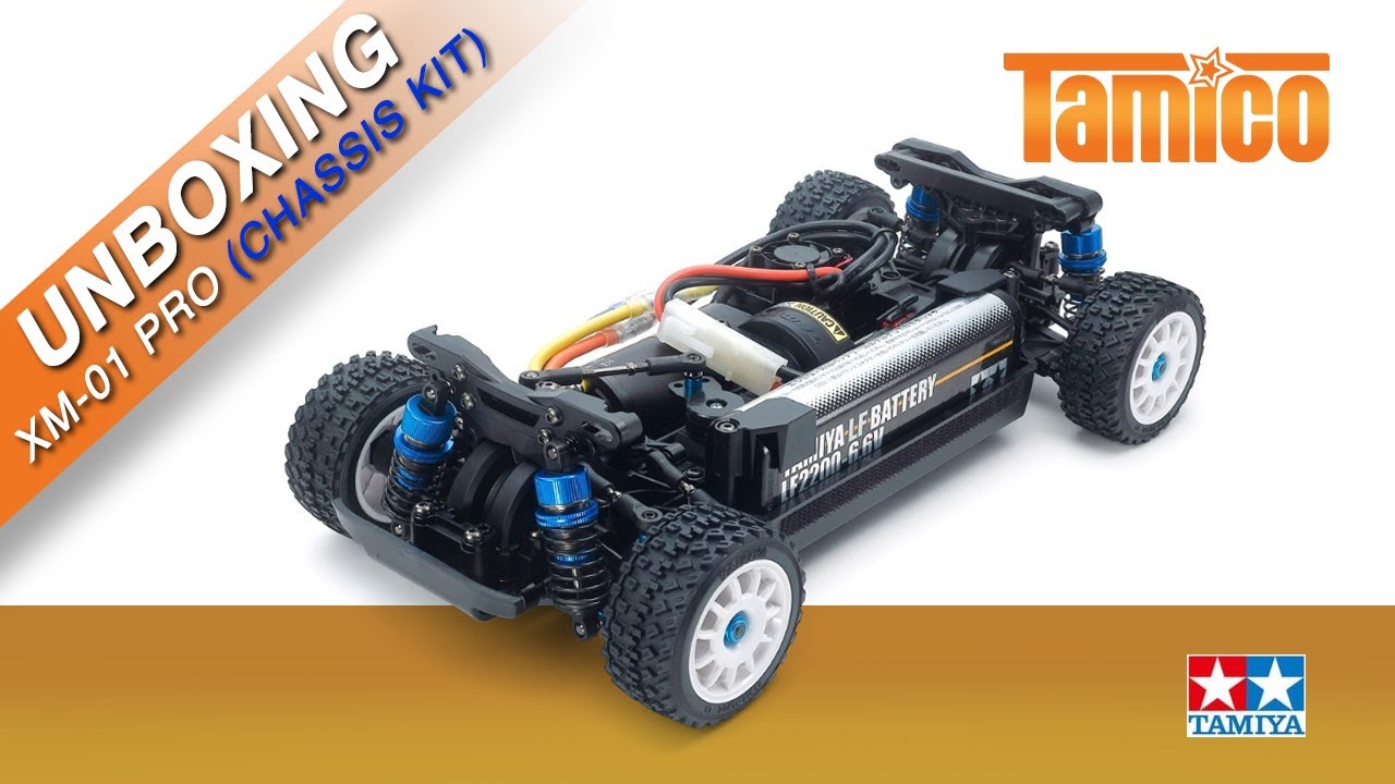 Tamico Unboxing Tamiya 58738 XM-01 PRO Chassis Kit