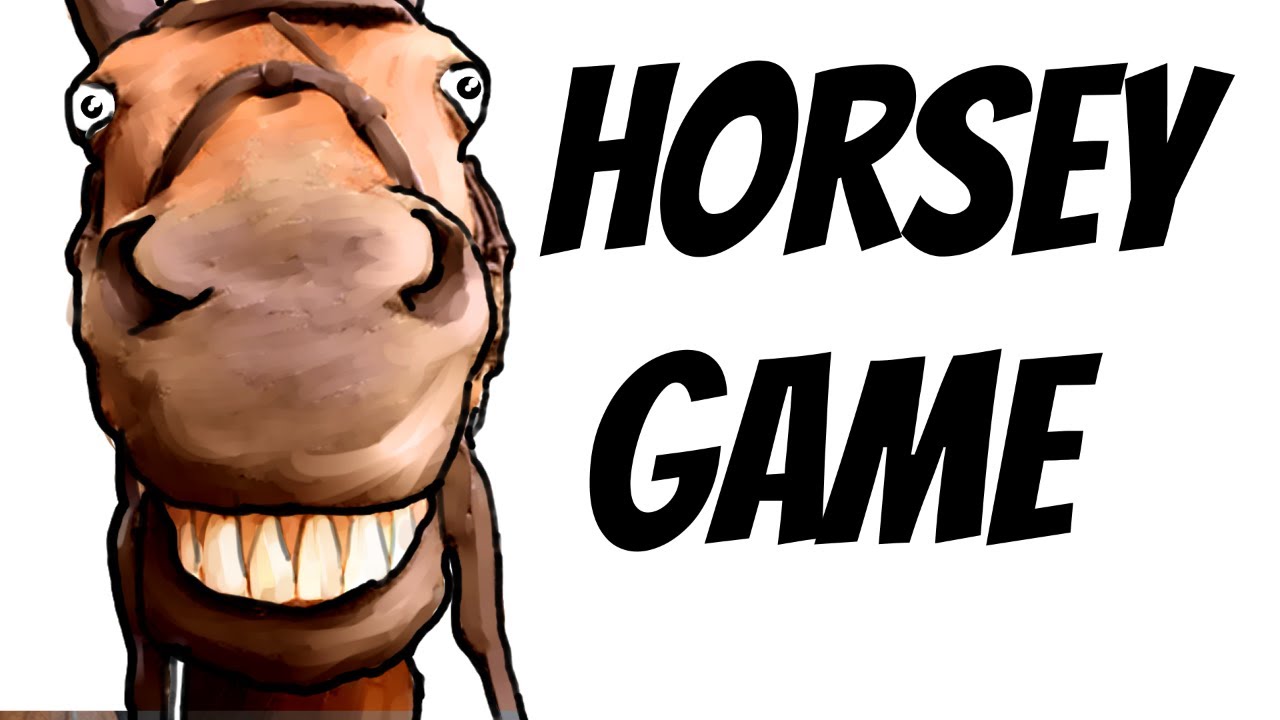 Can I Beat Horsey Game With Only Glue? VOD Part 1