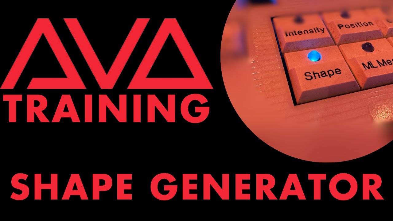 Avolites Titan: How to use the Shape Generator