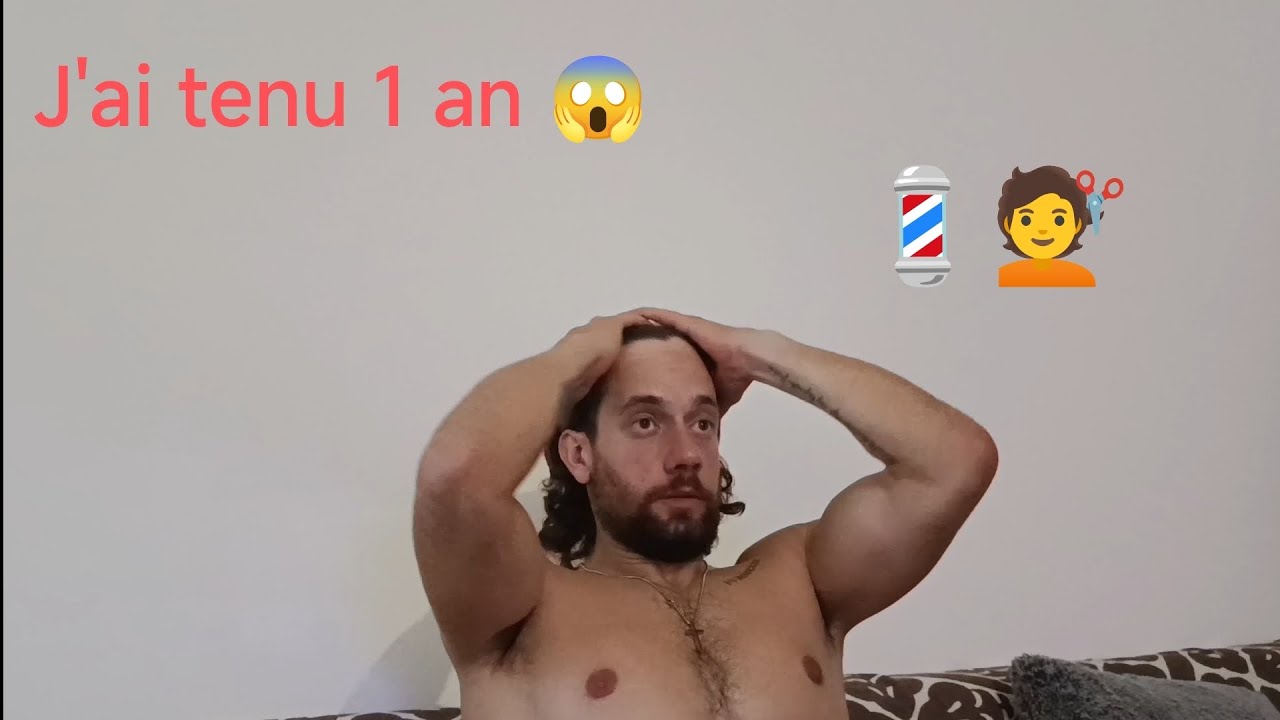 Se laisser POUSSÉ les CHEVEUX pendant 1 an #cheveuxlongs #cheveuxhomme #hair #hairstyle #2025 #viral
