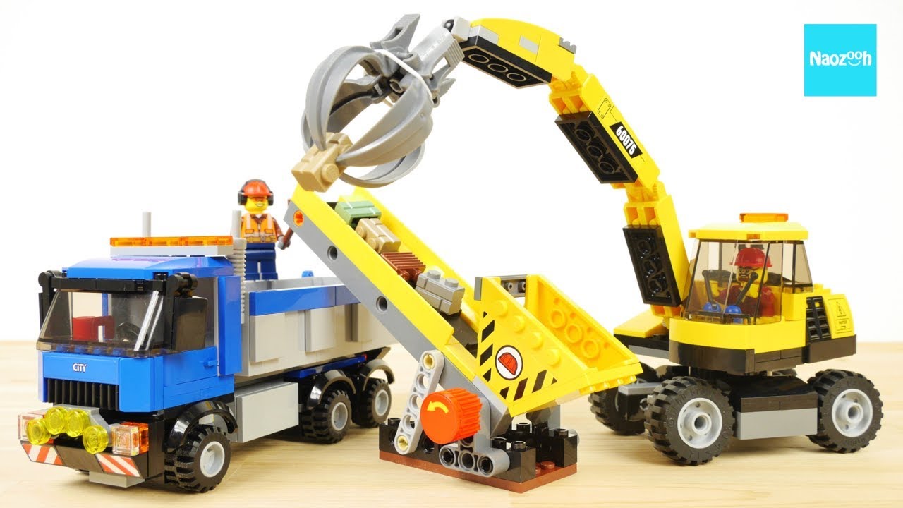 レゴ シティ パワーショベルとトラック 60075 はやつく紹介 ／ LEGO City Demolition Excavator and Truck 60075