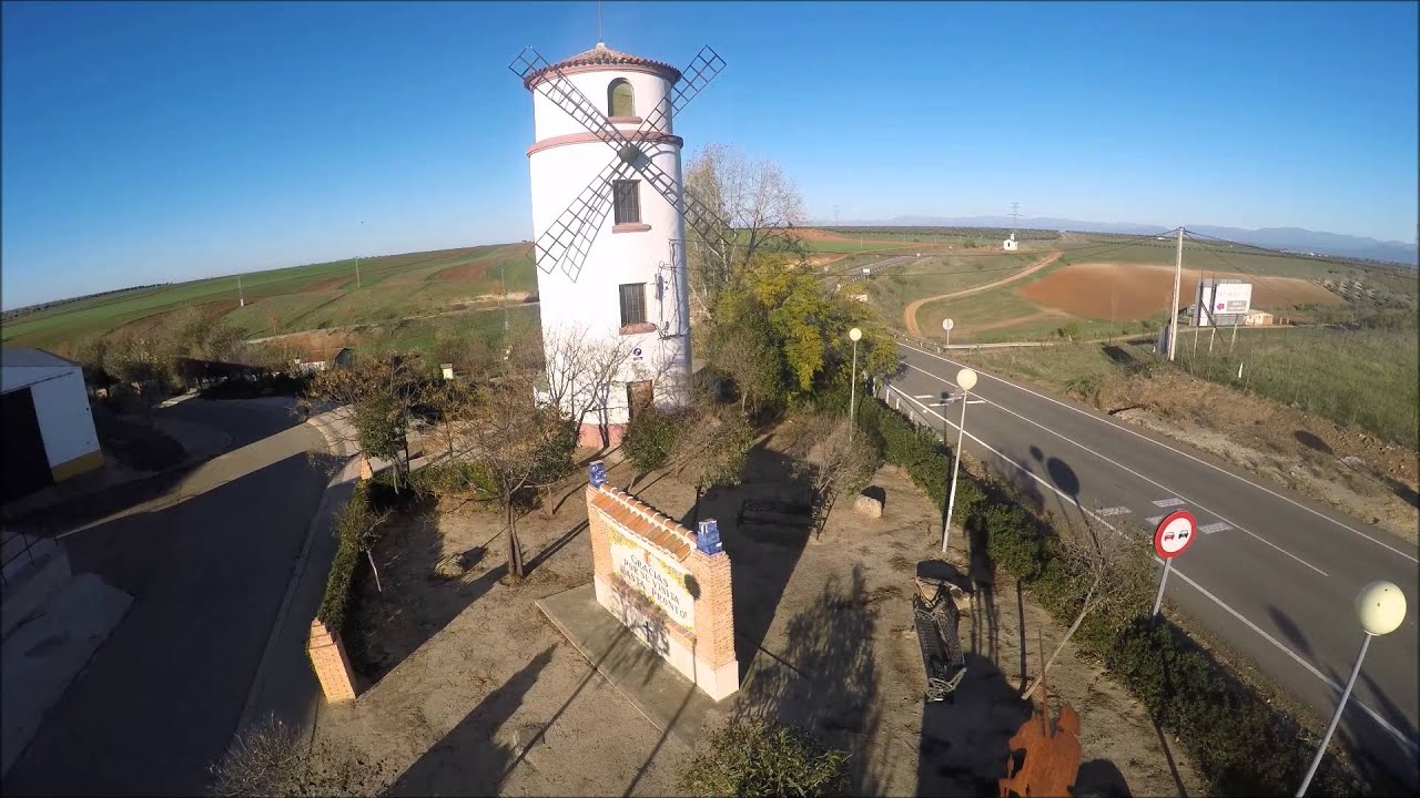San Bartolomé d las Abiertas desde el aire