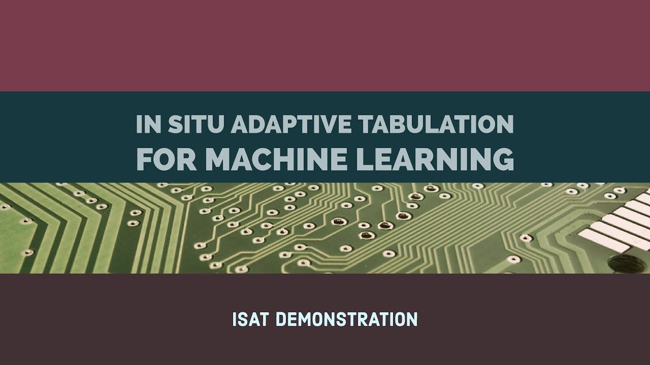 In Situ Adaptive Tabulation for Machine Learning