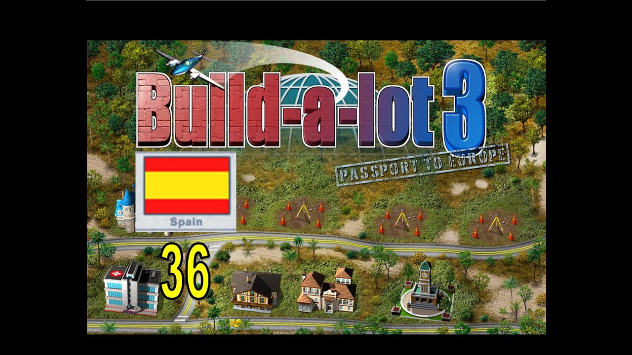 Build-a-lot 3: Passport to Europe Level 36 Super Efficiency Playthrough