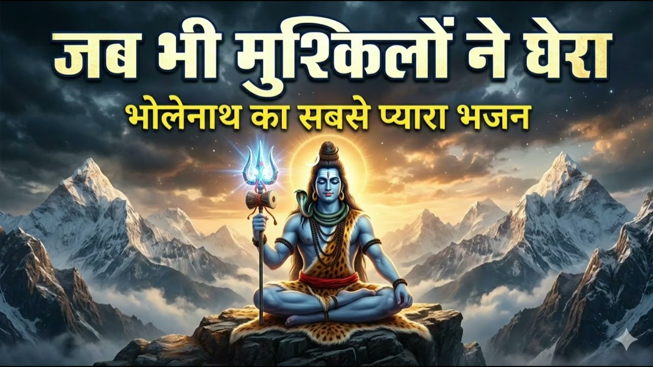 जब भी मुश्किलों में घेरा #song hit Mahadev ❤️ #viral @Shivji-n7x @Shivjibhajan123 #song #viral 