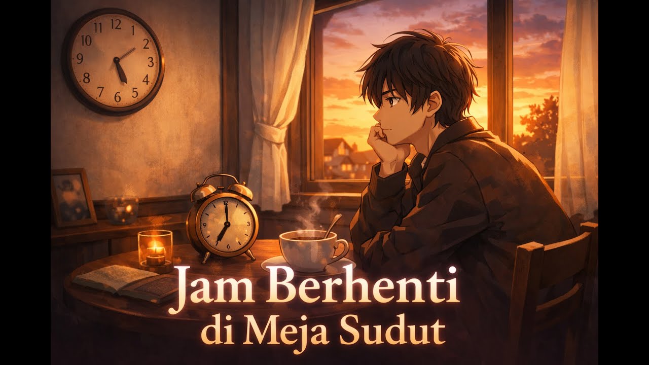 Jam Berhenti di Meja Sudut | Lagu Sunyi Tentang Rindu yang Tak Pernah Pergi