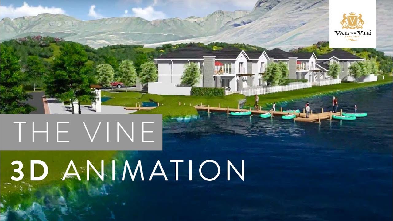 The Vines 2015 - 3D Animation Fly through | Val De Vie Estate