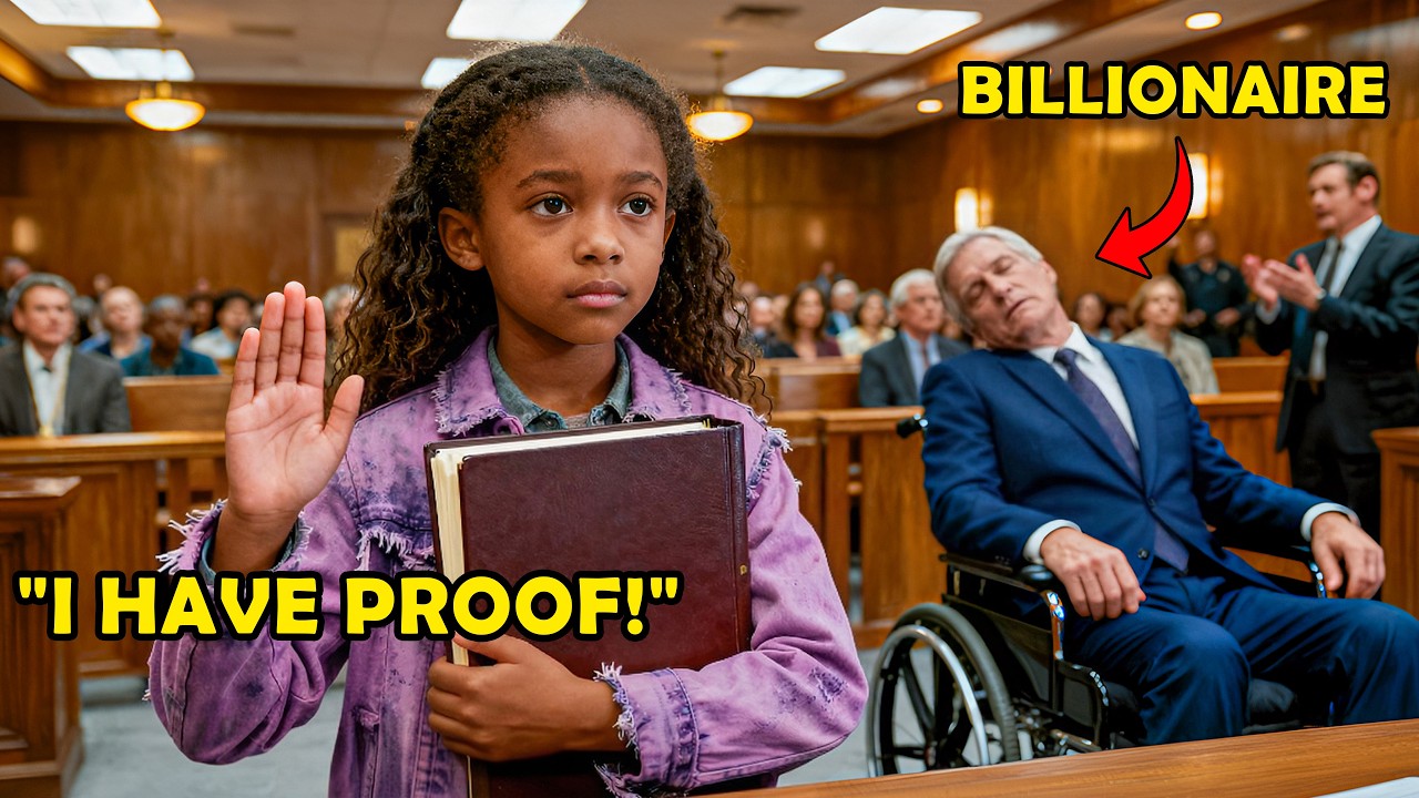 “I Have Proof!” a Little Girl Defends a Billionaire in Court — The Judge Is Stunned