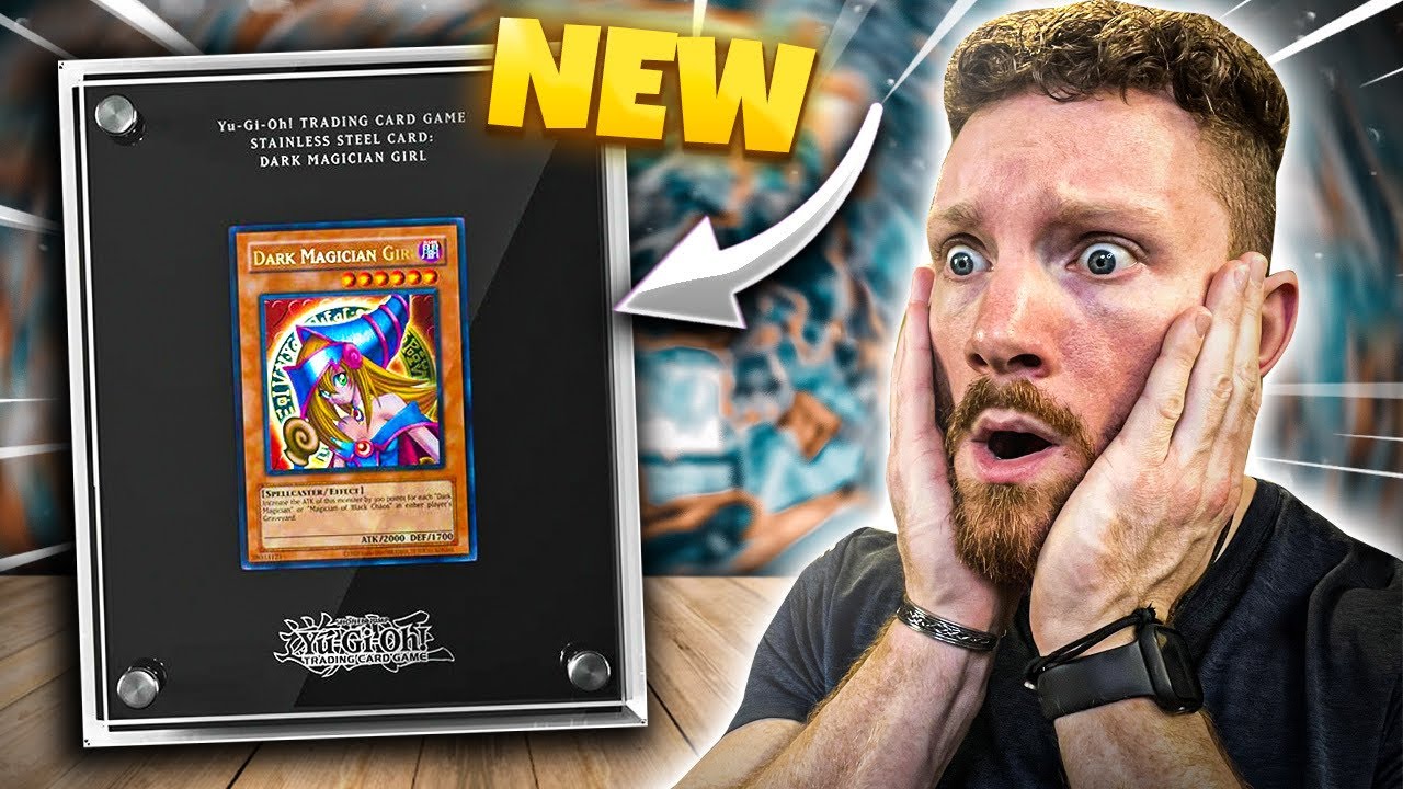 It’s Beautiful! - NEW Dark Magician Girl Stainless Steel Premium Card Unboxing