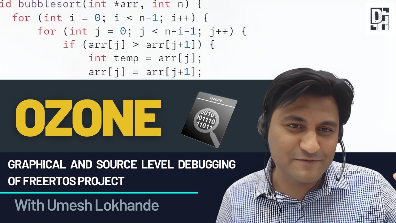 Ozone: Graphical and Source level Debugging of FreeRTOS Project