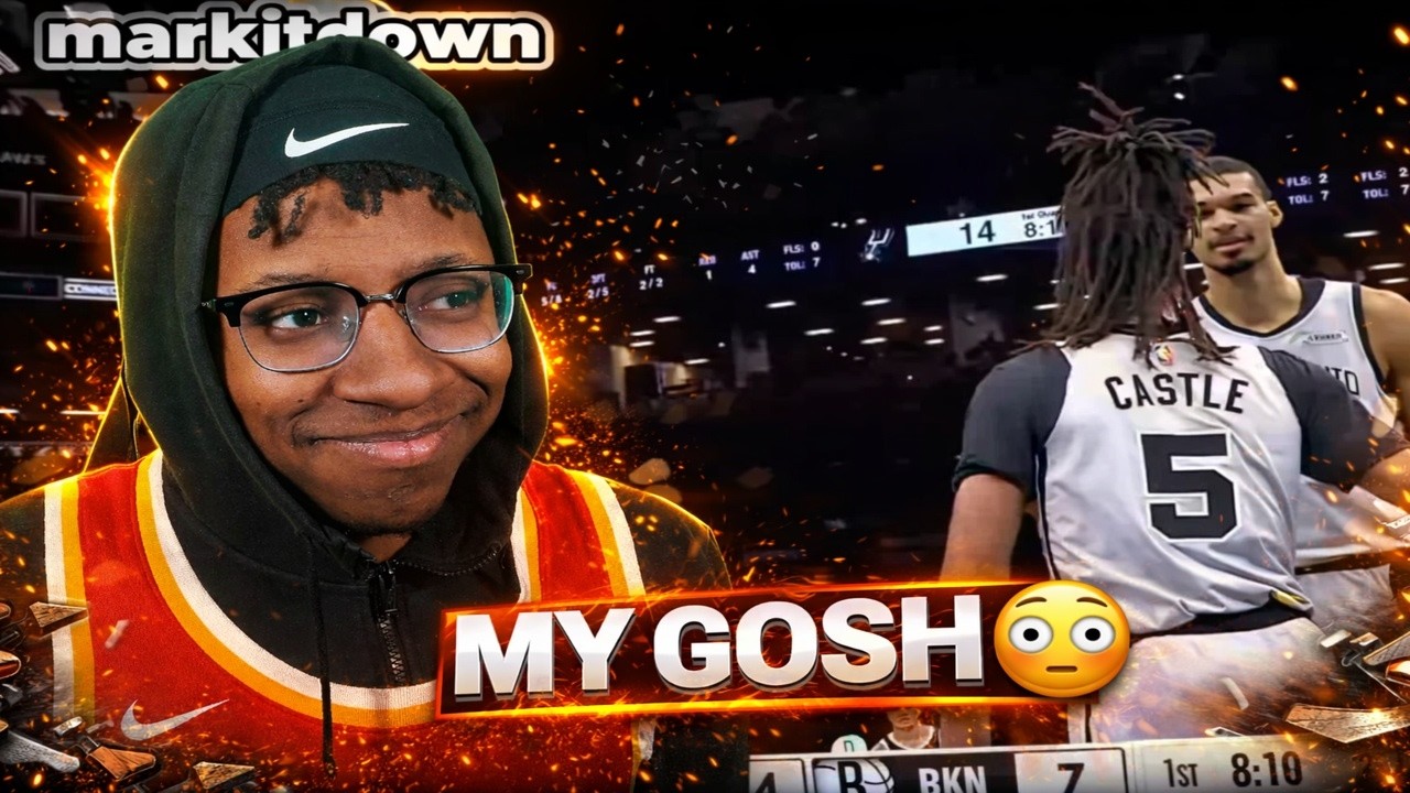 HAWKS FAN REACTS TO THIS TEAM IS SCARY😱 | Spurs vs Nets Full Game Highlights | reaction