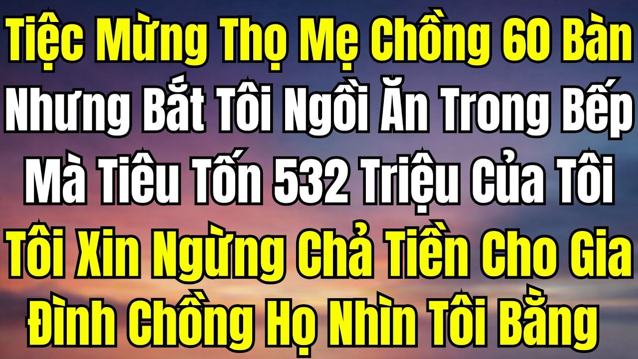 Mẹ Chồng Khoe Con Dâu Giàu Trong Tiệc 525 Triệu, Nhưng Khi Thẻ Bị Khóa Cả Nhà Hàng Sững Sờ