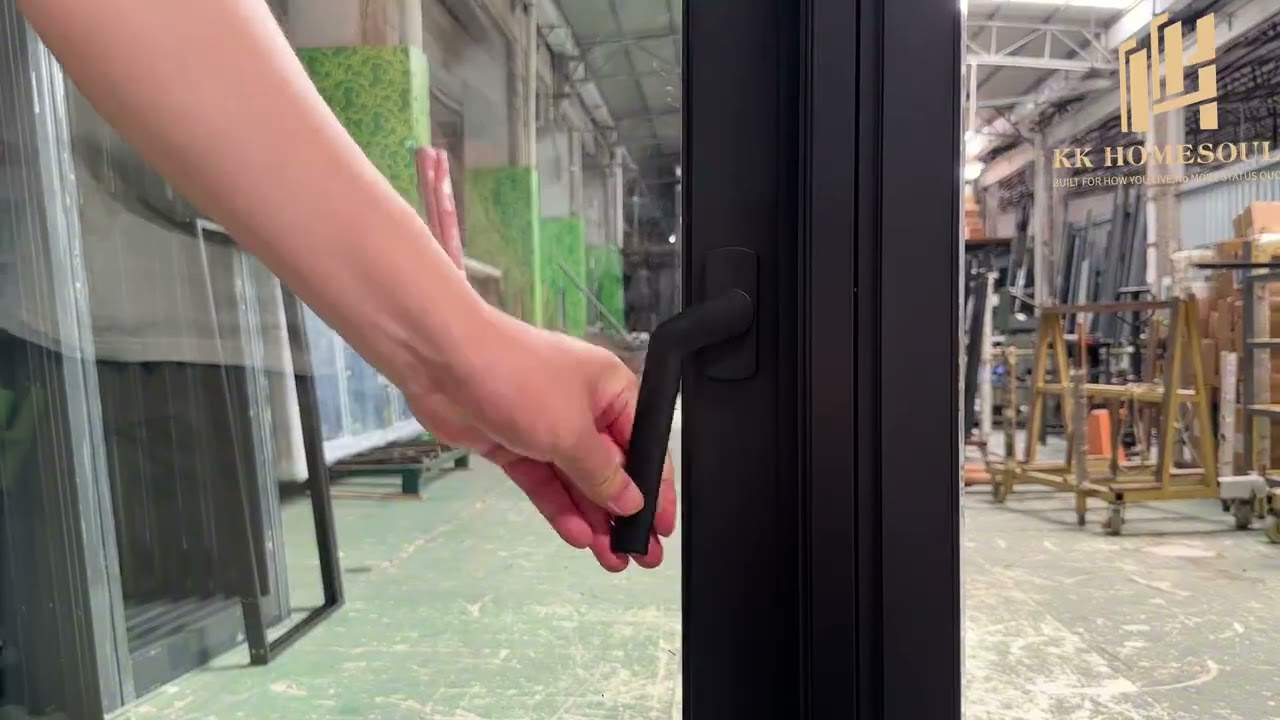 German Hardware Makes the Difference | Premium Casement Window  #modernhomes  #aluminumwindow