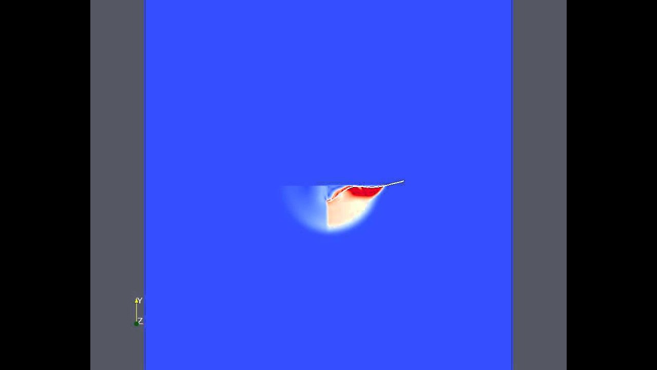 Deformable wedge impacting a free-surface. Lattice Boltzmann & Immersed boundary methods