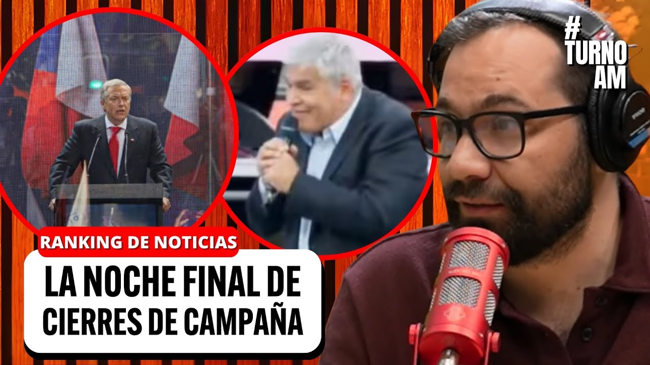 Noche FINAL de cierres: Matthei no llena el ESTADIO y Kast llega BLINDADO otra vez | 