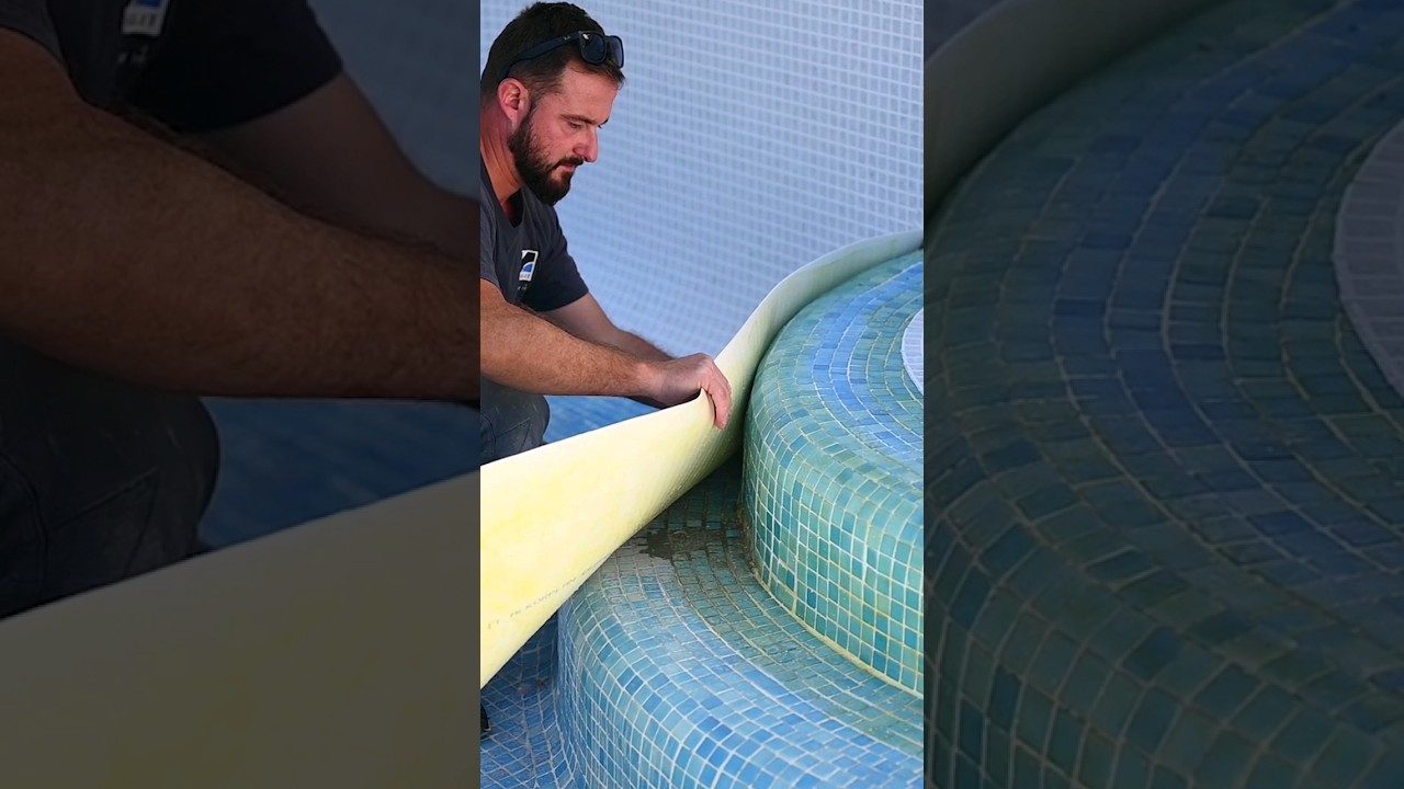 PVC pool liner specialists 🏊&zwj;♀️🐳💧#poolliner #pvc #construction #pool #swimmingpool #luxury #poollife