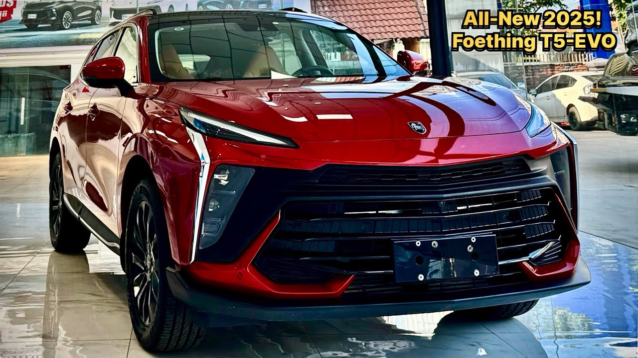 Первый взгляд! Абсолютно новый Dongfeng Forthing T5-EVO Sport 2025 года: лучший роскошный 5-местн...