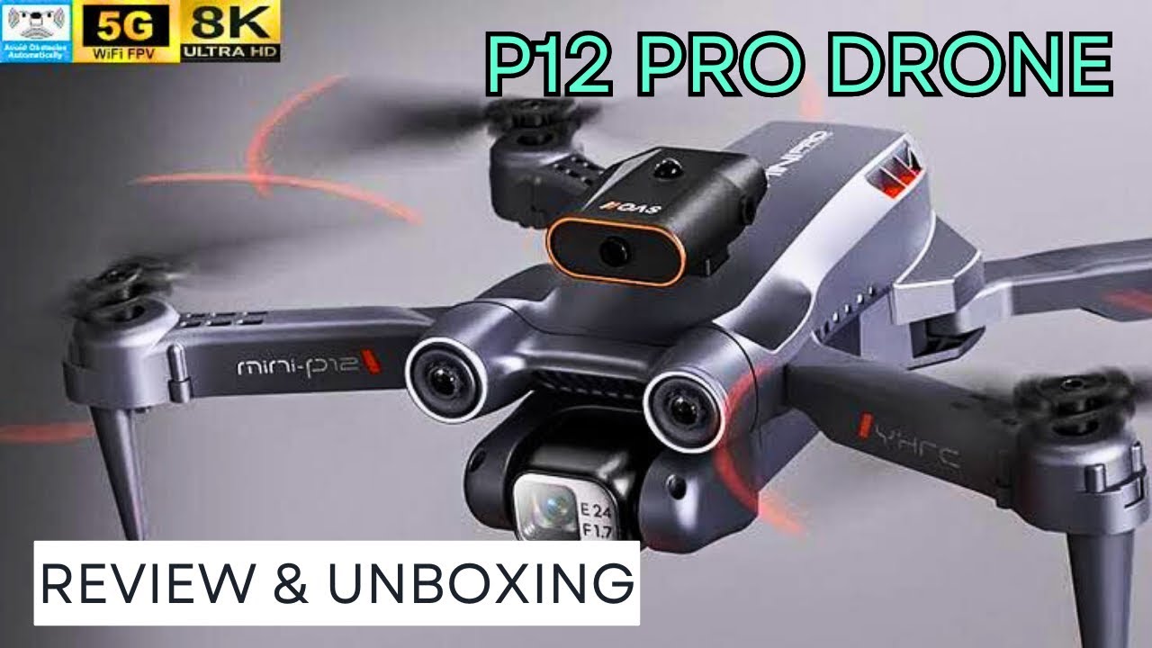 P12 Pro Drone Camera, P12Pro Drone Unboxing, i Love Gadgets