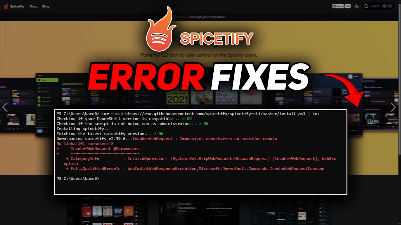 Fix Spicetify Not Working | (Access denied, unable to connect ...)