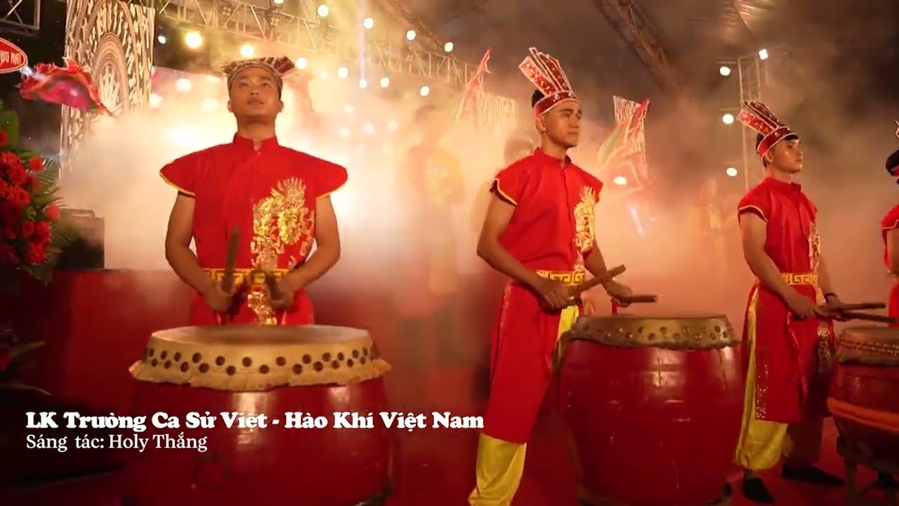 LIÊN KHÚC TRƯỜNG CA SỬ VIỆT - HÀO KHÍ VIỆT NAM [ SÁNG TÁC HOLY THẮNG] KHÔNG CÓ MC DẪN PHẦN ĐẦU
