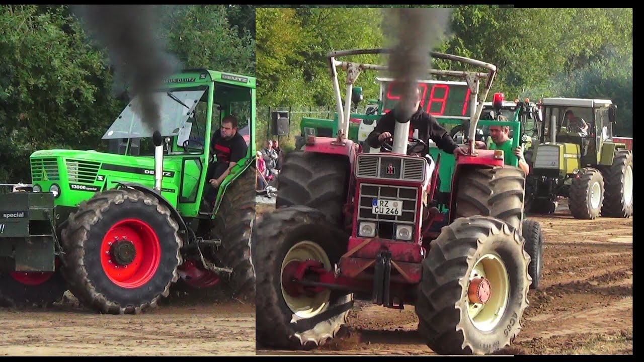 XL Deutz 13006 Special Pulling Schreck #1/3 IH1455 Blue Diesel Black Gold Bauernschreck