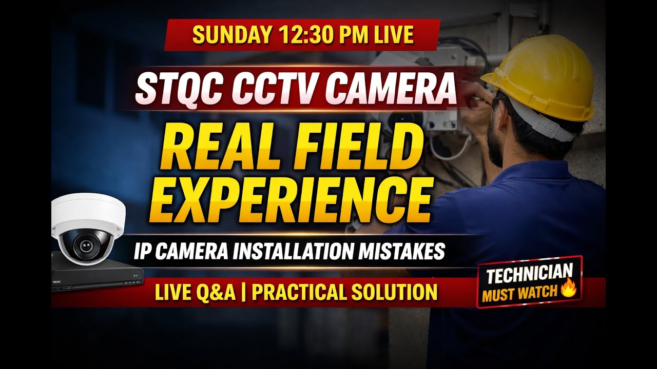 STQC IP Camera Full Practical LIVE 🔥 | PPO vs CRO | CP Plus & Hikvision NVR | ONVIF user add in ip