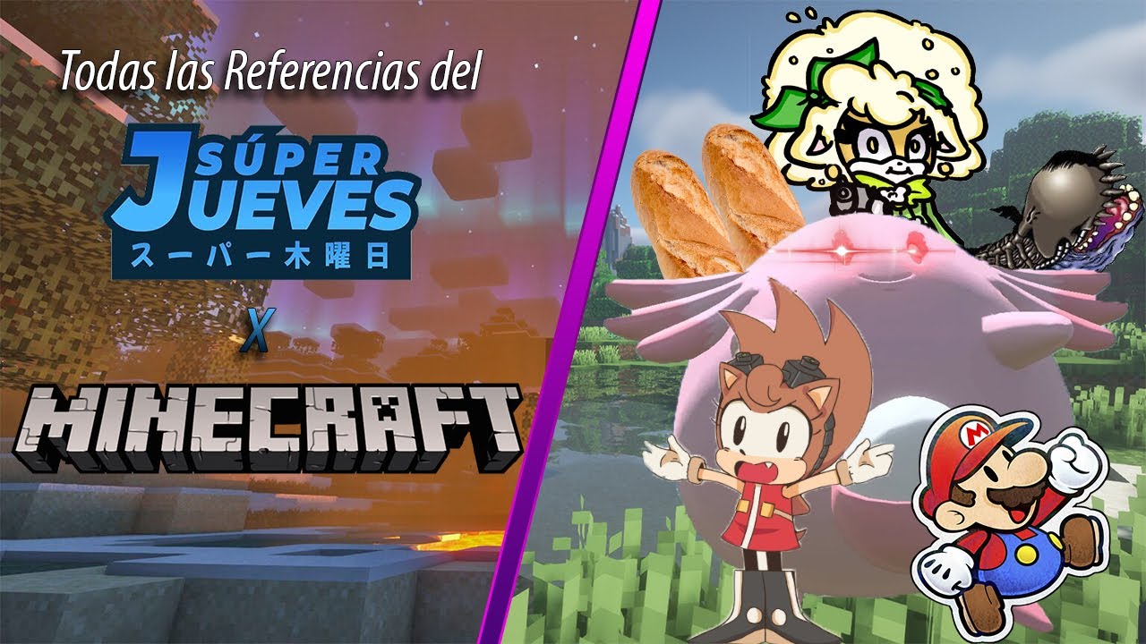 [Rangu y Eric] Todas las Referencias del Superjueves en la serie de Minecraft
