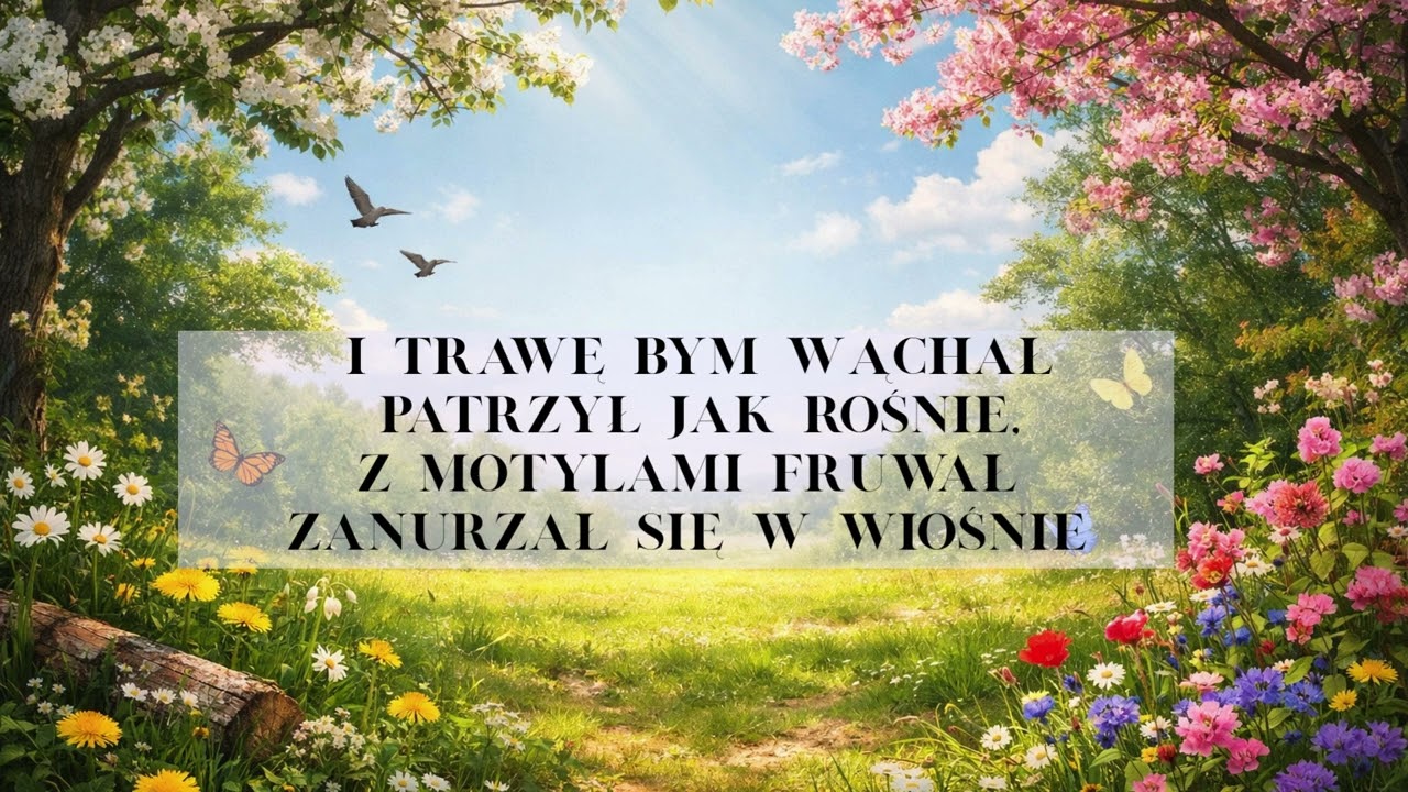 Z tęsknoty za wiosną