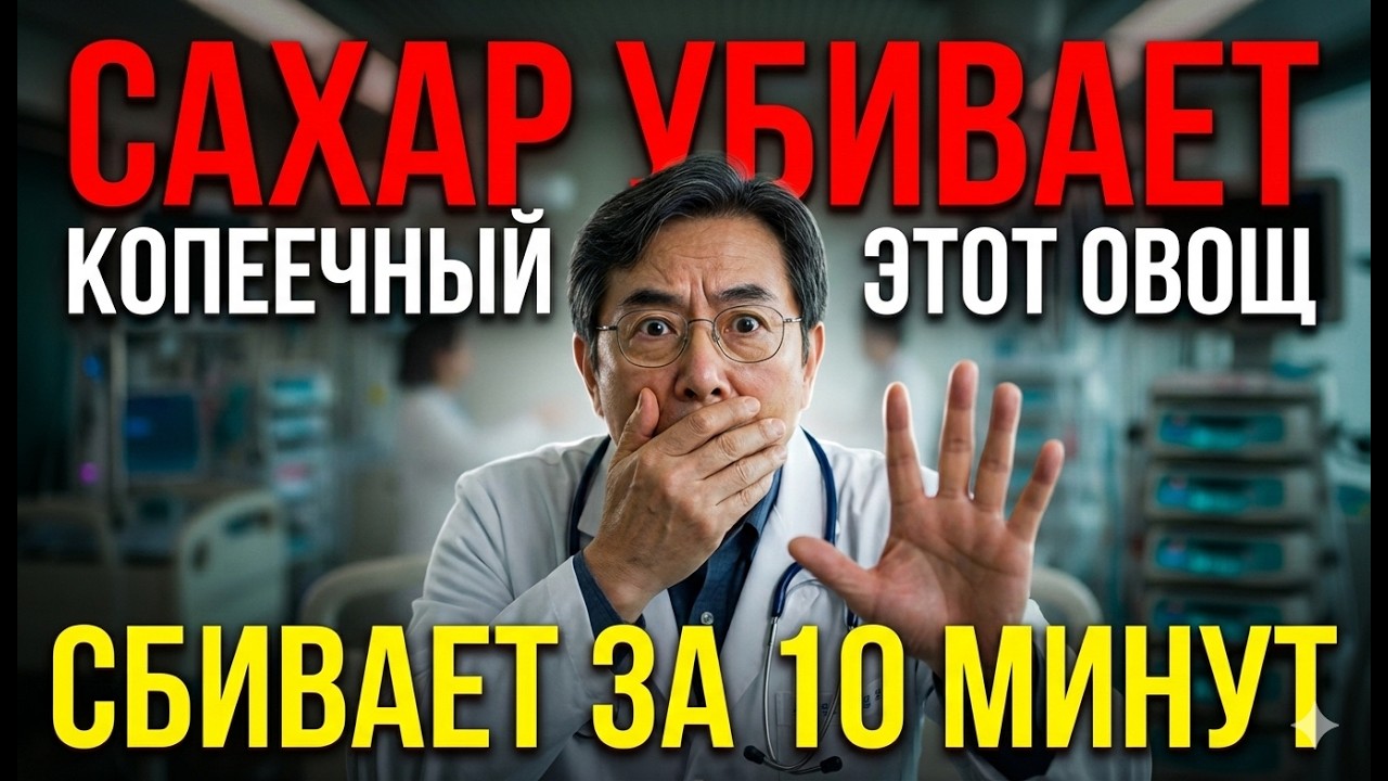 ДИАБЕТ ВАМ НЕ ГРОЗИТ! Этот дешевый овощ снижает сахар мгновенно | СОВЕТЫ