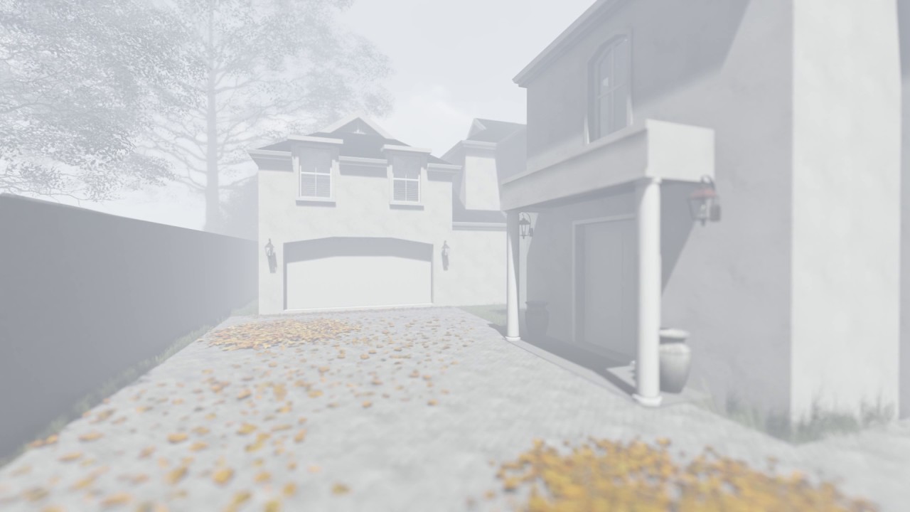 3D architectural animation- THE GHOST HOUSE-