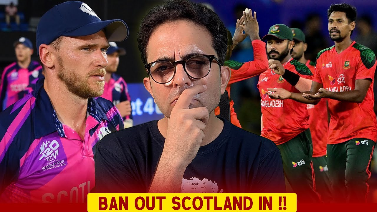 ICC has officially replaced Scotland with Bangladesh in T20 World Cup 2026 🇧🇩🏏