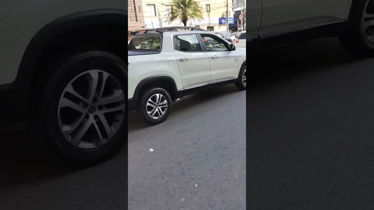 Fiat Toro Branca nas ruas #brasil #carros #top #shorts #toro