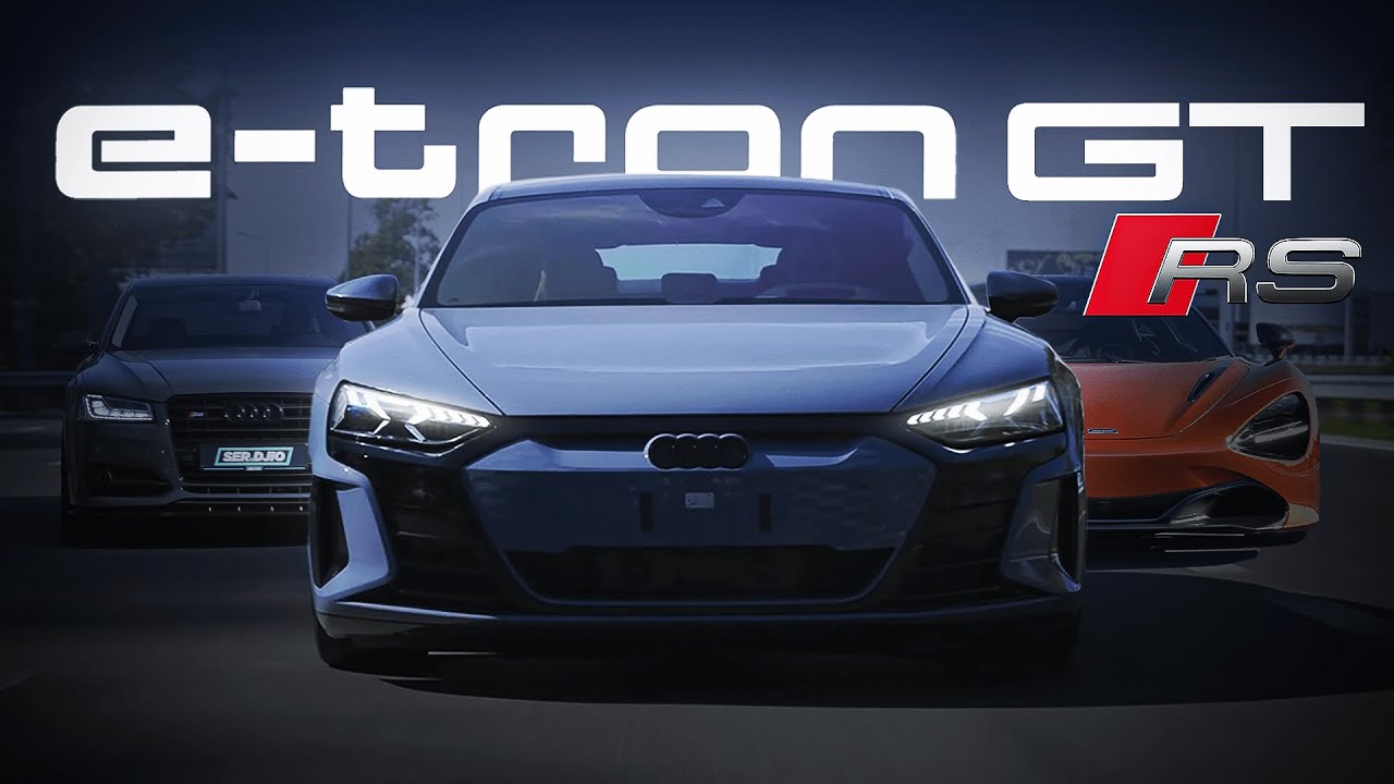 Audi RS E-TRON GT лучше Porsche Taycan? / ЗАРУБА AUDI E-TRON GT RS 646 сил против AUDI S8 700 сил