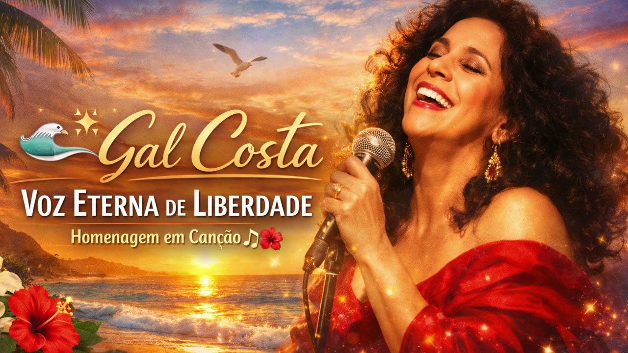 🌊✨ Gal Costa — Voz Eterna de Liberdade | Homenagem em Canção 🎶🌺