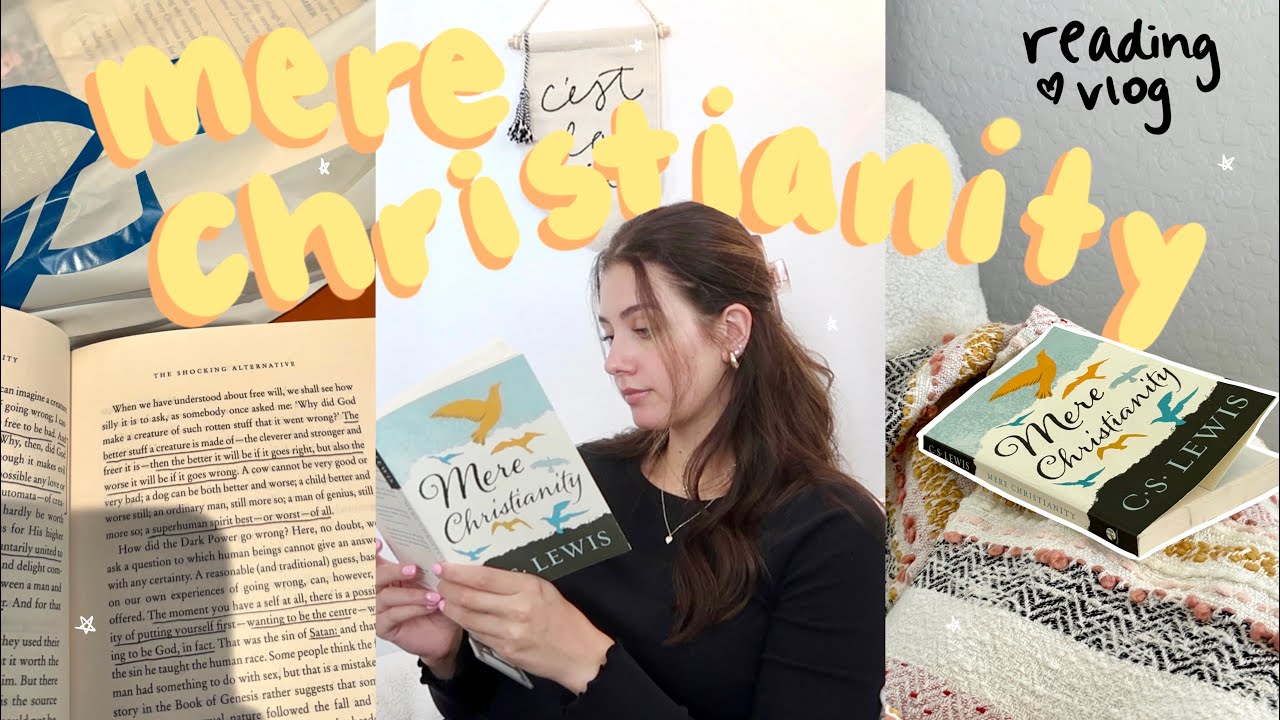 Mere Christianity reading vlog 📖🕊️ book review and thoughts: full spoiler vlog!
