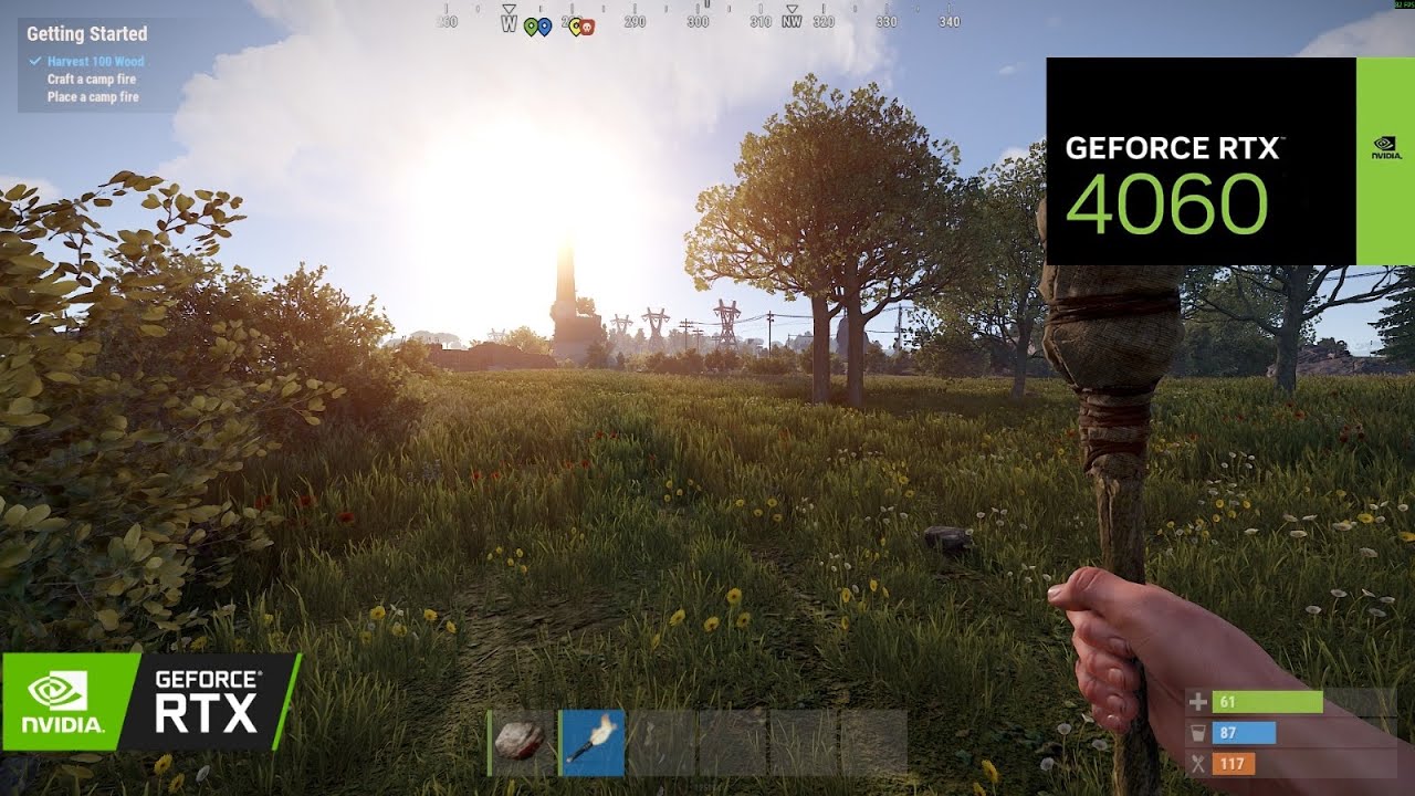 Rust | RTX 4060 8GB (FHD Ultra Settings + DLSS MAX Quality)