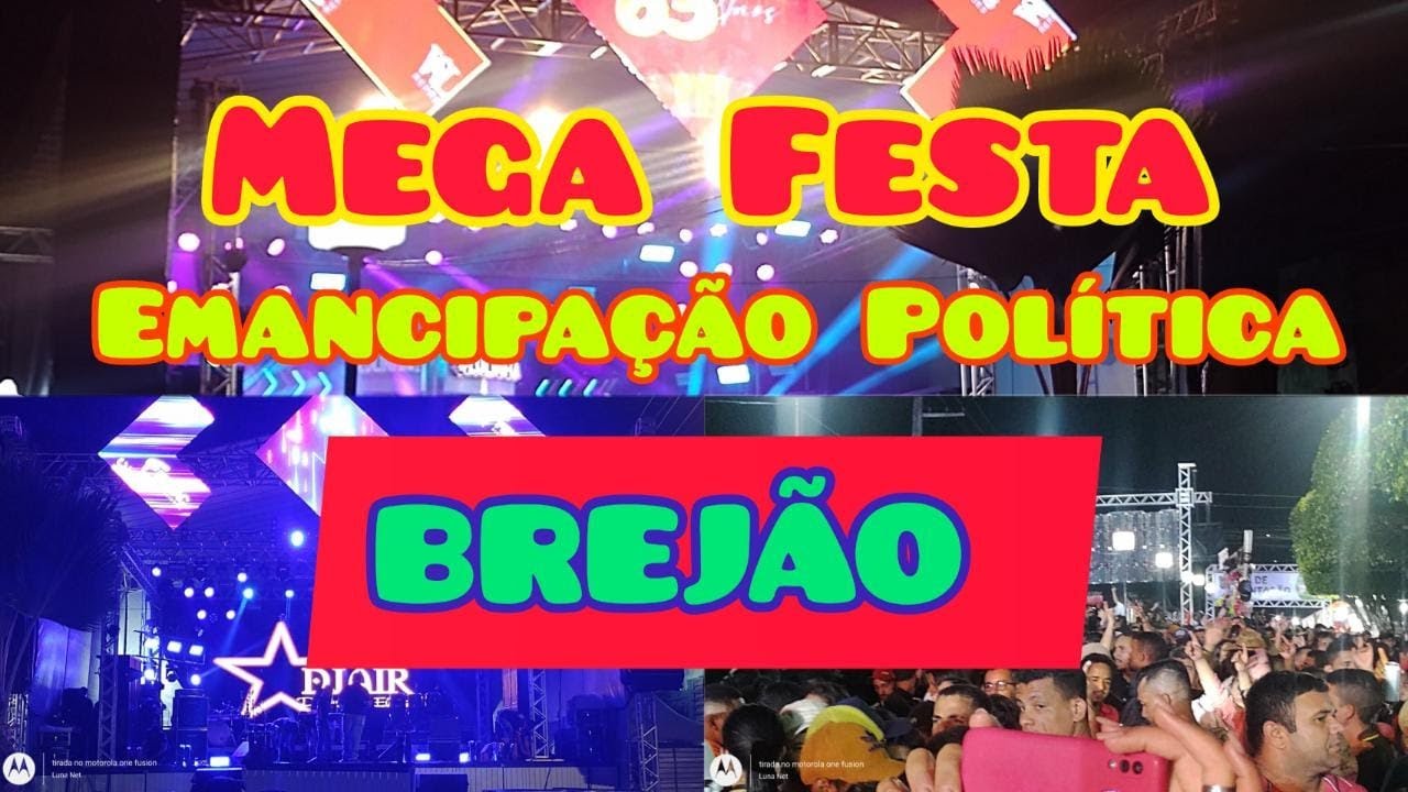Mega Festa 65 anos de Emancipação Política de Brejão