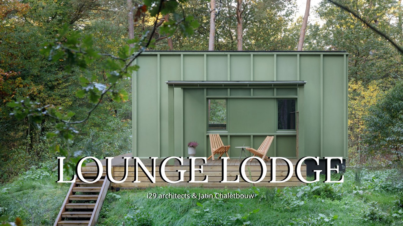 A compact cabin with a spacious feel and a connection to nature
