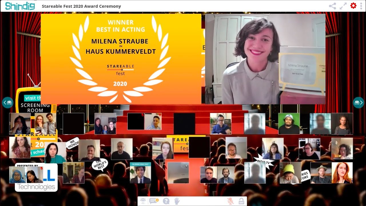 Awards Night Ceremony @ Stareable Fest 2020