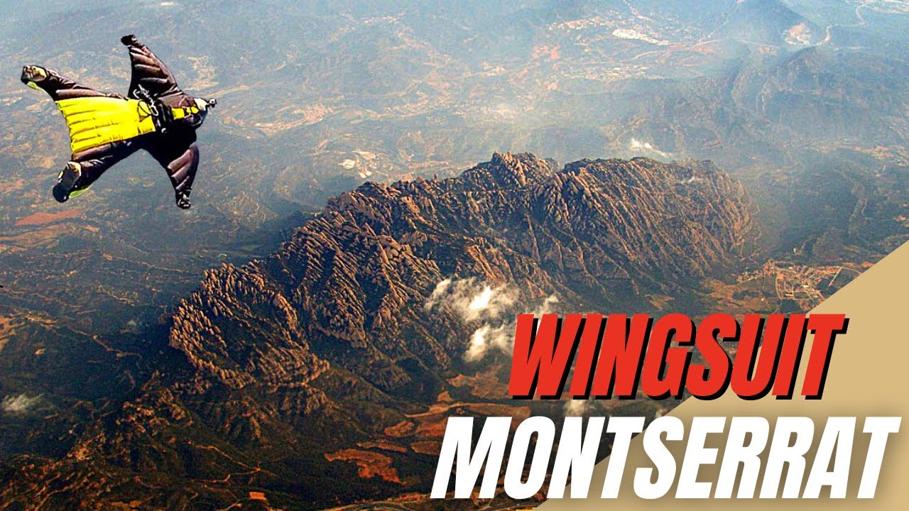 Spectacular WINGSUIT in MONTSERRAT | Base Jump Montserrat