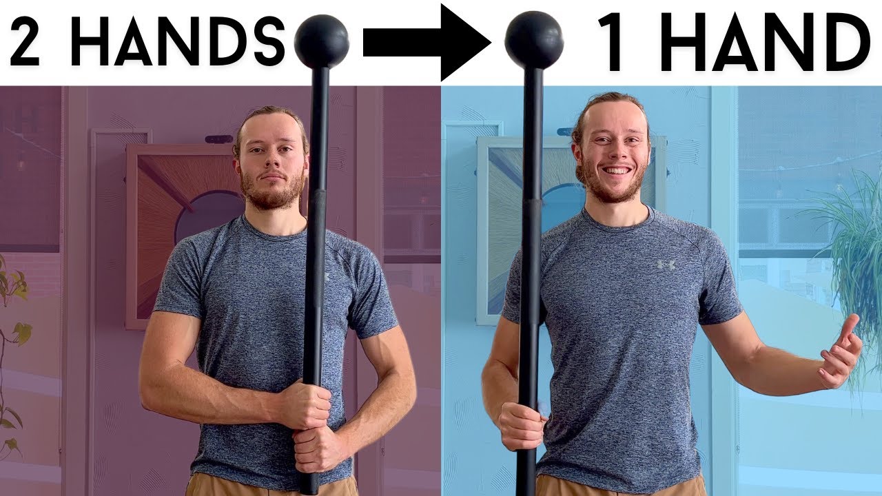 BEST Steel Mace Drills to Learn One Arm 360s & 10-2s